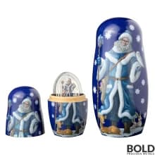 2022 Solomon Islands Matryoshka Doll: Father Frost 1 oz Silver Proof-Impaired