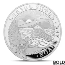 2024 1 Kilo Armenia Noah's Ark Silver Coin (BU)