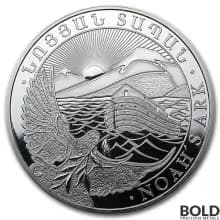 Silver Armenia Noah's Ark *Random Date* - 1 oz