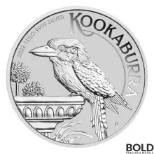 2022 Silver Perth Mint Kookaburra 1 Kilo BU
