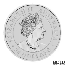2022 Silver Kookaburra 1 Kilo BU
