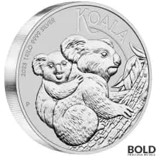 2023 Silver 1 Kilo Australia Perth Koala