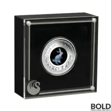 2023 Perth Silver 1 oz Opal Lunar Rabbit Proof
