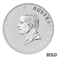 2024 1 Kilo Perth Kookaburra Silver Coin (BU)
