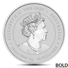 2024 1 Kilo Perth Lunar Year of the Dragon Silver Coin (BU)