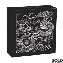 2024 1/2 oz Perth Lunar Year of the Dragon Silver Coin (Proof)