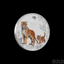 2022 Perth Lunar Tiger Sydney Expo 1/4 oz Silver Colored (In Card)