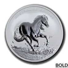 2020 Silver 1 oz Australia Perth Brumby BU