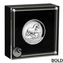 2020 Silver 2 oz Australia Perth Brumby Proof