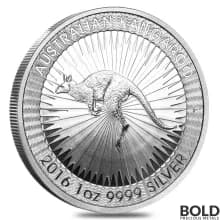2016 Silver 1 oz Australia Perth Kangaroo