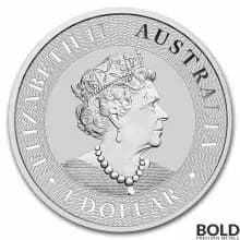 2022 Perth Australia Kangaroo 1 oz Silver BU