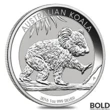2016 Silver 1 oz Australia Perth Koala