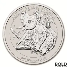 2018 Silver 1 Kilo Australia Perth Koala