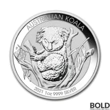 2021 Silver 1 oz Australia Perth Koala