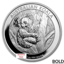 Silver 1 oz Australia Perth Koala *Random Date*