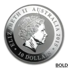 2015 Silver 10 oz Australia Perth Kookaburra