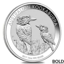 2017 Silver 10 oz Australia Perth Kookaburra