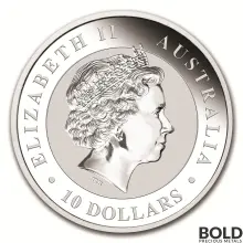 2018 Silver 10 oz Australia Perth Kookaburra