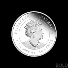 2022 Australia Perth Lunar Year of the Tiger 1/2 oz Silver Proof