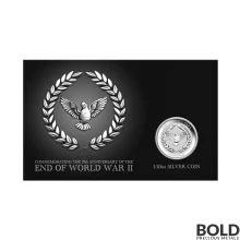 2020 Perth End of WWII 75th Anniversary 1/10th oz Silver Proof