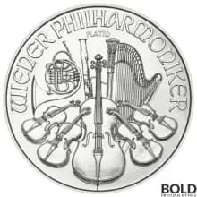 2023 Platinum 1 oz Austria Philharmonic BU Coin