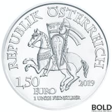 2019 Silver Austria 825th Robin Hood BU - 1 oz (In Card)