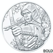 2019 Silver Austria 825th Robin Hood BU - 1 oz (In Card)