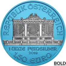 2019 Space Blue Austria Philharmonic Silver - 1 oz
