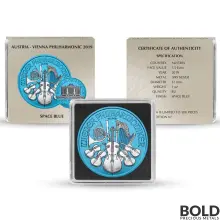 2019 Space Blue Austria Philharmonic Silver - 1 oz