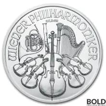 2022 Austria Philharmonic 1 oz Silver BU