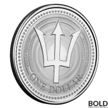 2021 Barbados Trident Silver 1 oz