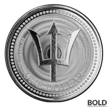 2021 Barbados Trident Silver 1 oz