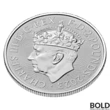 2023 Silver 1 oz Royal Mint Britannia Coronation BU