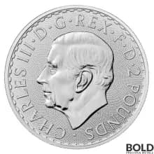 2023 Silver Royal Mint Britannia King 1 oz BU