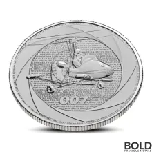 2024 1 oz British James Bond Of The 60's Silver Coin - Lot of 10