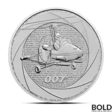2024 1 oz British James Bond Of The 60's Silver Coin - Lot of 10