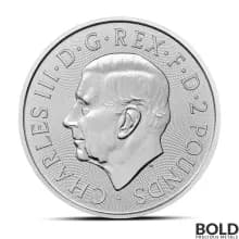 2024 1 oz British Beowulf & Grendel Silver Coin (BU)
