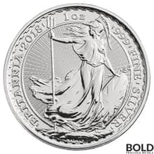 2018 Silver Great Britain Britannia - 1 oz
