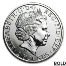 2015 Silver Great Britain Lunar Sheep - 1 oz