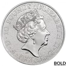 2017 Silver Great Britain Queen's Beasts (The Lion) - 10 oz