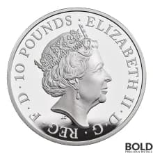 2020 Britain Queen's Beasts White Horse Hanover 5 oz Silver Proof