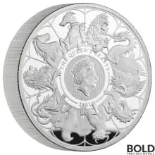 2021 Britain Queen's Beasts Completer 10 oz Silver Proof