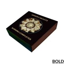 2021 Queen's Beasts Burning Completer 2 oz Silver