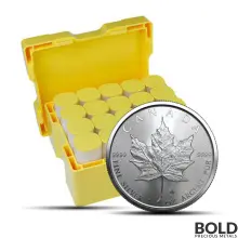 2023 1 oz Canadian Maple Leaf Silver Coin BU