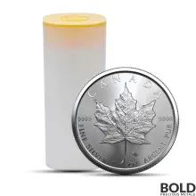 2023 1 oz Canadian Maple Leaf Silver Coin BU