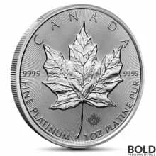 2024 1 oz Canadian Maple Leaf Platinum Coin (BU)