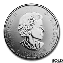 2017 1.25 oz Canadian Bison Silver Coin