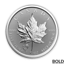 2017 Silver 1 oz Canada Maple Leaf Rooster Privy