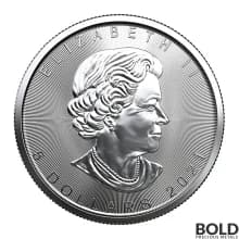 2021 Canada Maple Leaf 1 oz Silver BU