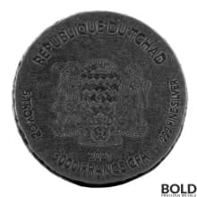 2021 Silver 5 oz Republic of Chad Anubis Coin